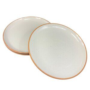 Mora Ceramics Hit Pause Claymens Ceramic Dish Plate Set 3 Plates Dishes 8inch